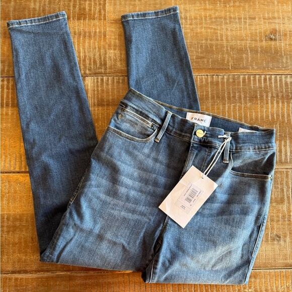 NWT Frame Le High Waist Skinny Cropped Jeans - Picture 2 of 8